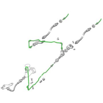 ENSEMBLE TUBES DE FREIN Ø9