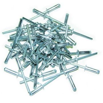 LOT DE 100 RIVETS POUR MONTAGE CARROSSERIE MEHARI