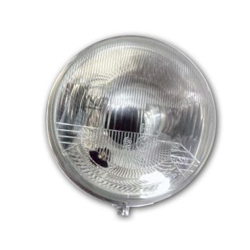 OPTIQUE H4 ROND POUR 2CV NOUVEAU MODÈLE AVEC VEILLEUSE