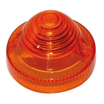 CABOCHON DE CLIGNOTANT ROND ORANGE