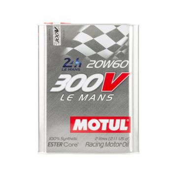 BIDON 2L D´HUILE MOTEUR 300V LE MANS 15W60, 100% SYNTHÈSE