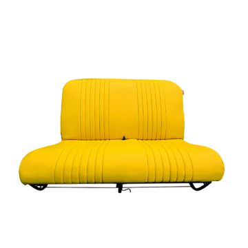 BANQUETTE AVANT COMPLÈTE SKAÏ JAUNE