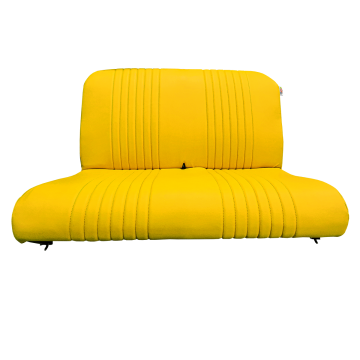 BANQUETTE ARRIERE SKAÏ JAUNE