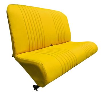 BANQUETTE ARRIERE SKAÏ JAUNE