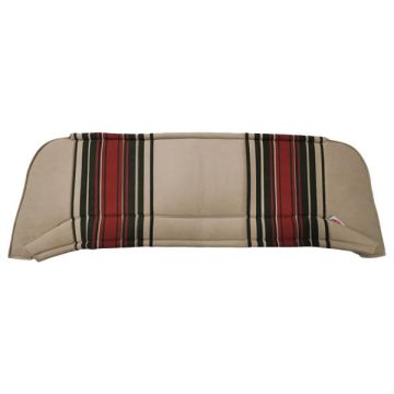 PLAGE ARRIERE 2CV TISSU BEIGE RAYE