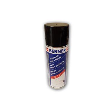 BOMBE DE PEINTURE NOIR BRILLANT (RAL 9005) - 298 ML