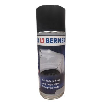 BOMBE DE PEINTURE NOIRE MAT (RAL 9005) - 500 ML