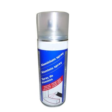 BOMBE DE PEINTURE ALU POUR MOTEUR 400 ML